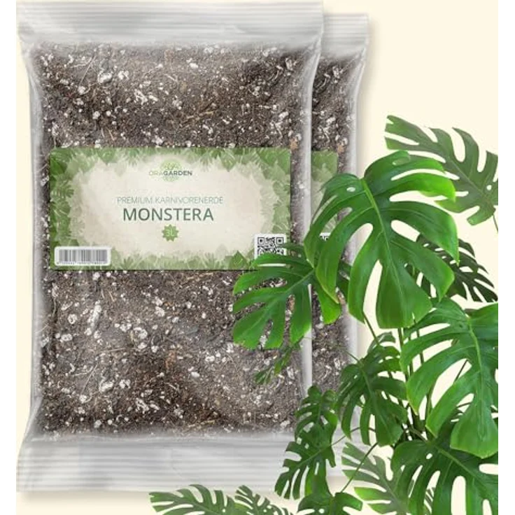 OraGarden Substrat Erde für Monstera, Blumenerde, Karnivorenerde Spezial Premium (6L) – Bild 1