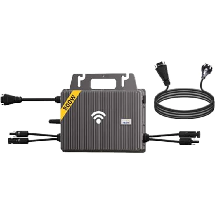 EPP.Solar TSUN Wechselrichter 800W TSOL-MS800 Photovoltaik WiFi Mikrowechselrichter für Balkonkraftwerk, hohe Effizienz und robustes Design – Bild 1