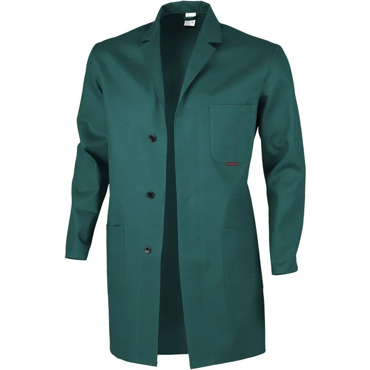 QUALITEX HIGH QUALITY WORKWEAR Arbeitsjacke BW 270 aus reiner Baumwolle - klassischer Laborkittel mit 4 Taschen - Pflegeleicht und Waschbar, navy