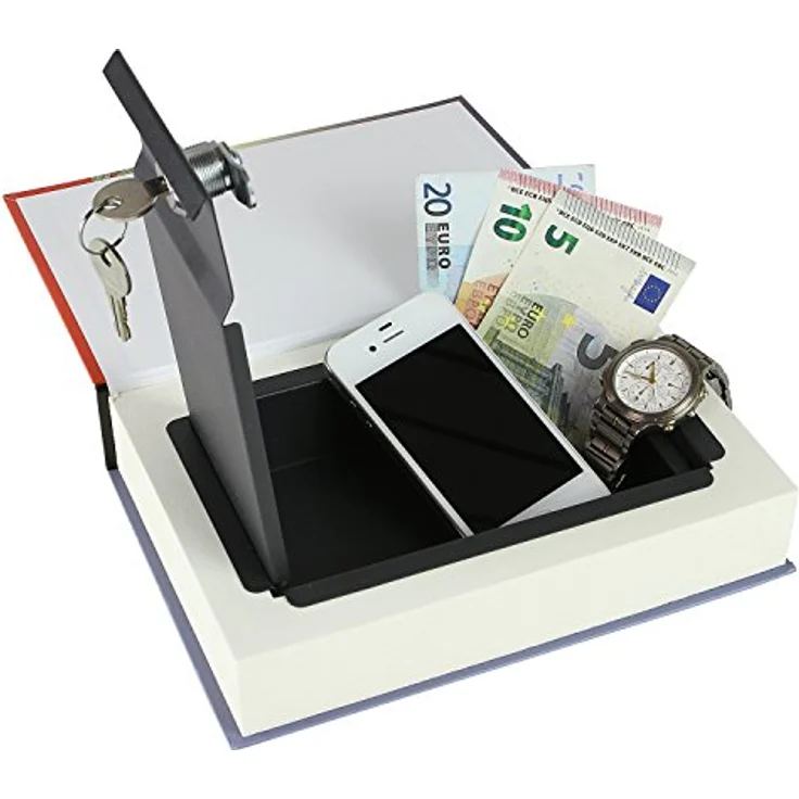HMF 80915 Buchtresor Geldkassette Papierseiten | 23 x 15 x 4 cm | Städtetrip Deutschland – Bild 4