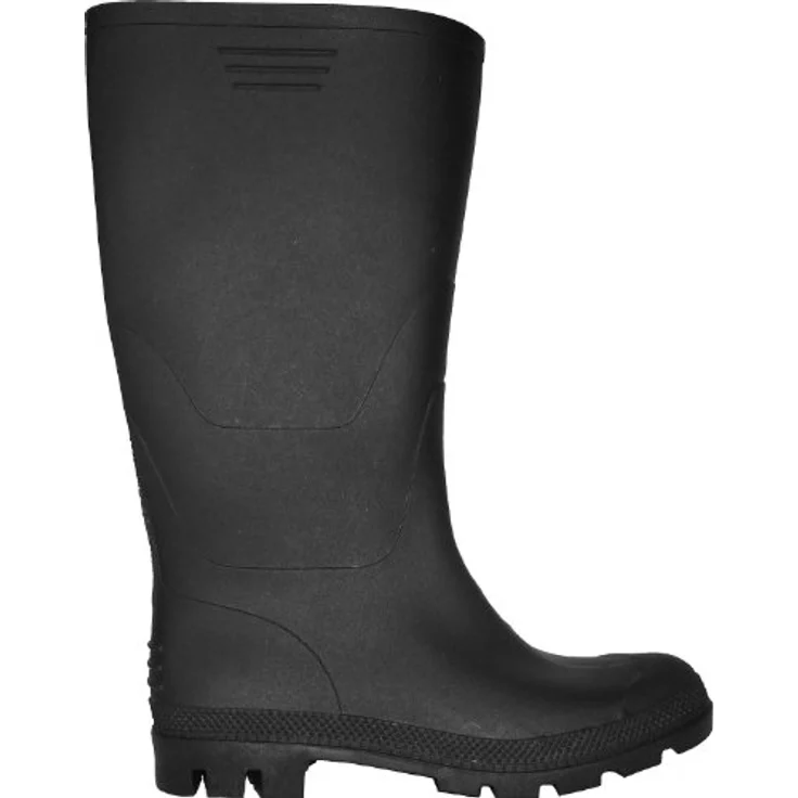WORKWEAR PLUS Gummistiefel RANGER PVC, schwarz, Größe 47, für Garten und Freizeit – Bild 3