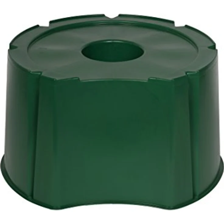 Kreher XL Regentonne 210 Liter aus Kunststoff in Grün mit Monoblock Stand, Wasserhahn und Sicherheitsverschluss - Top Qualität – Bild 5