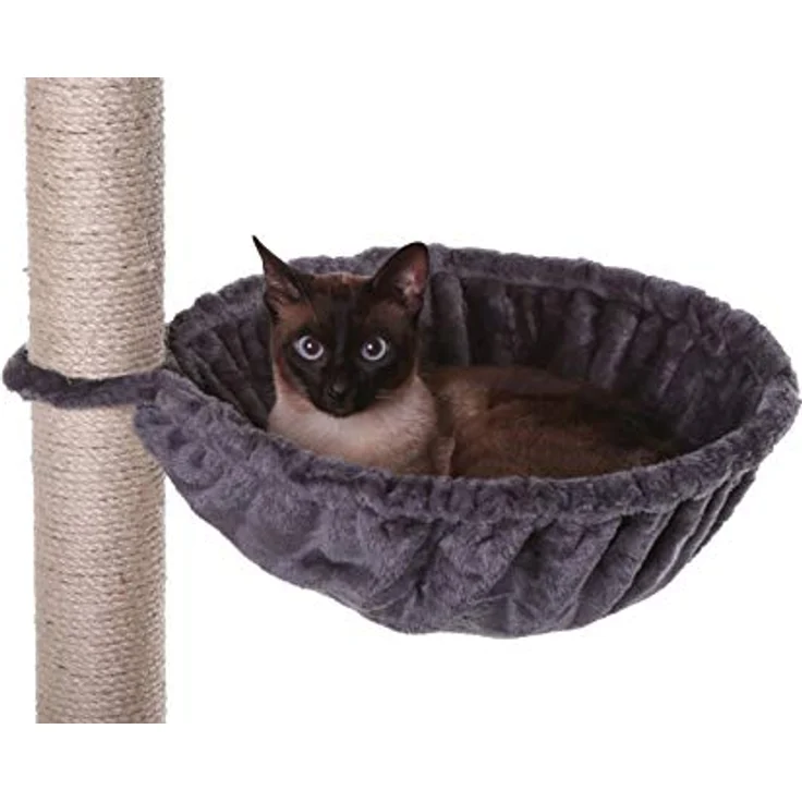 lionto Liegemulde für Kratzbäume 40 cm Durchmesser, 15 cm Tiefe beige – Bild 1
