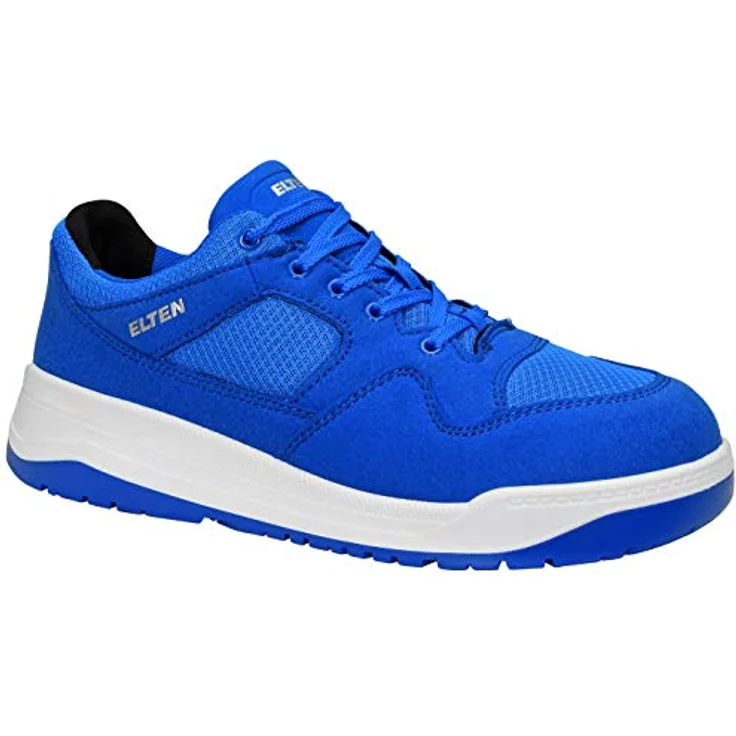 ELTEN MAVERICK blue Low ESD S1PS, Sicherheitsschuh mit atmungsaktivem Microfaser/Meshmaterial und ESD PRO Einlegesohle – Bild 1