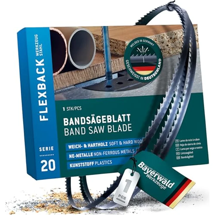 Bayerwald Bandsägeblatt - 2232 x 8 x 0.65 x 6 – Bild 2