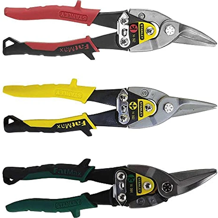 Stanley MaxSteel Blechschere gerade – Bild 1