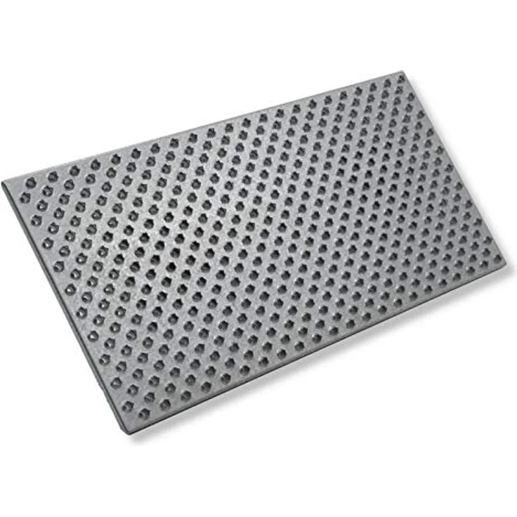 DEWEPRO® WDVS und Porenbeton Schleifbrett Raspelbrett - Reibebrett mit verzinktem Stahlblech-Raspelbelag - 270x130mm - Egalisierungsbrett - Schleifer – Bild 3