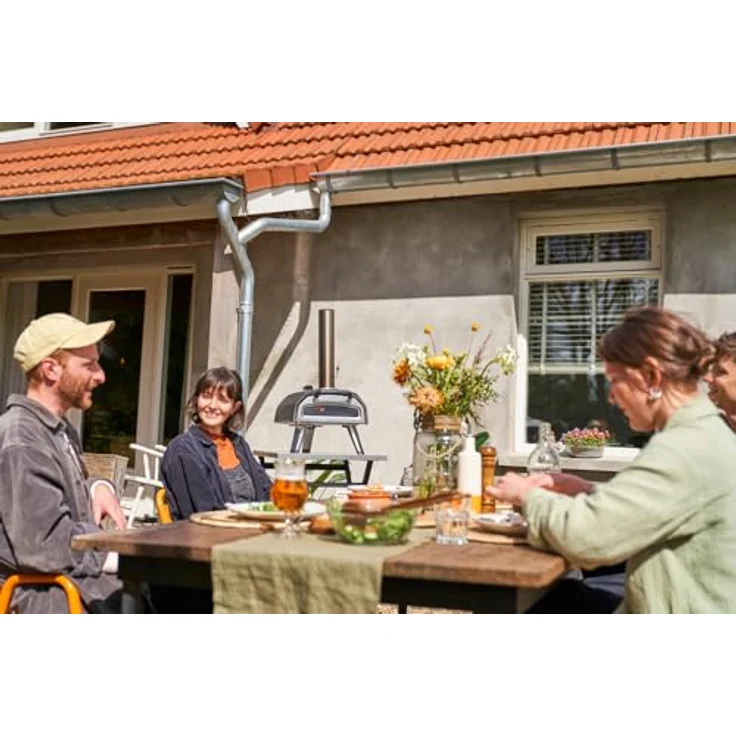 Ooni Karu 2, tragbarer Pizzaofen mit wetterfester Schale und integriertem Thermometer – Bild 6