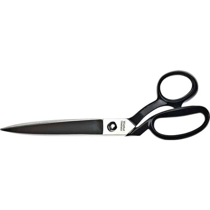 Heinz Hesse KG Arbeits-/Schneiderschere Gesamt-L. 266mm, robuste Schere mit lackierten Griffen, nachstellbares Schraubengelenk