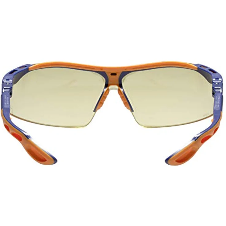 Uvex 9160520 Schutzbrille - Supravision Sapphire - Amber-Blau-Orange – Bild 4