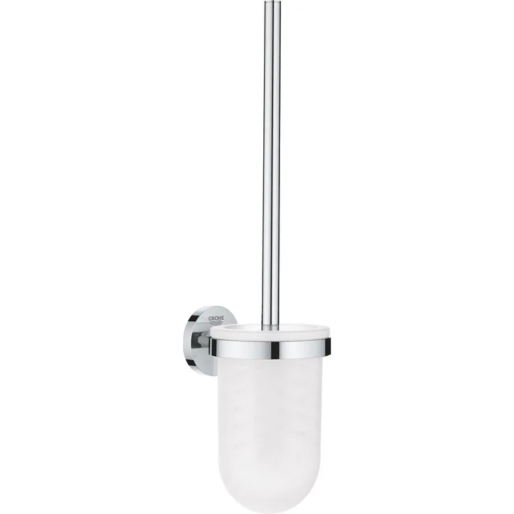 Grohe, Toilettenbürste, Start QuickFix Toilettenbürstengarnitur, klebbar, chrom
