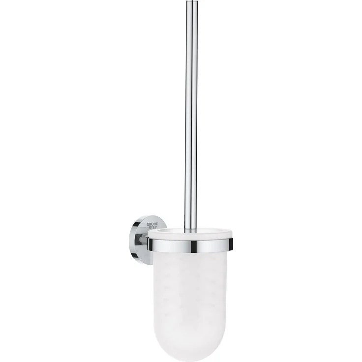 Grohe, Toilettenbürste, Start QuickFix Toilettenbürstengarnitur, klebbar, chrom – Bild 1