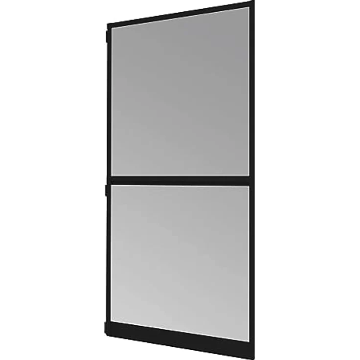 Windhager Insektenschutz Spannrahmen Tür EXPERT, Fliegengitter Alu-Rahmen Balkon-Tür, Terrassen-Tür, Selbstbausatz 120 x 240 cm, Anthrazit – Bild 1