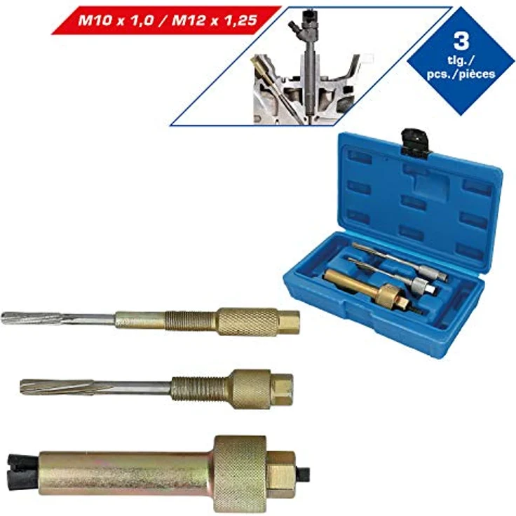 BRILLIANT TOOLS BT561020 Glühkerzen-Werkzeug-Satz, 3-tlg [Powered by KS TOOLS] – Bild 3