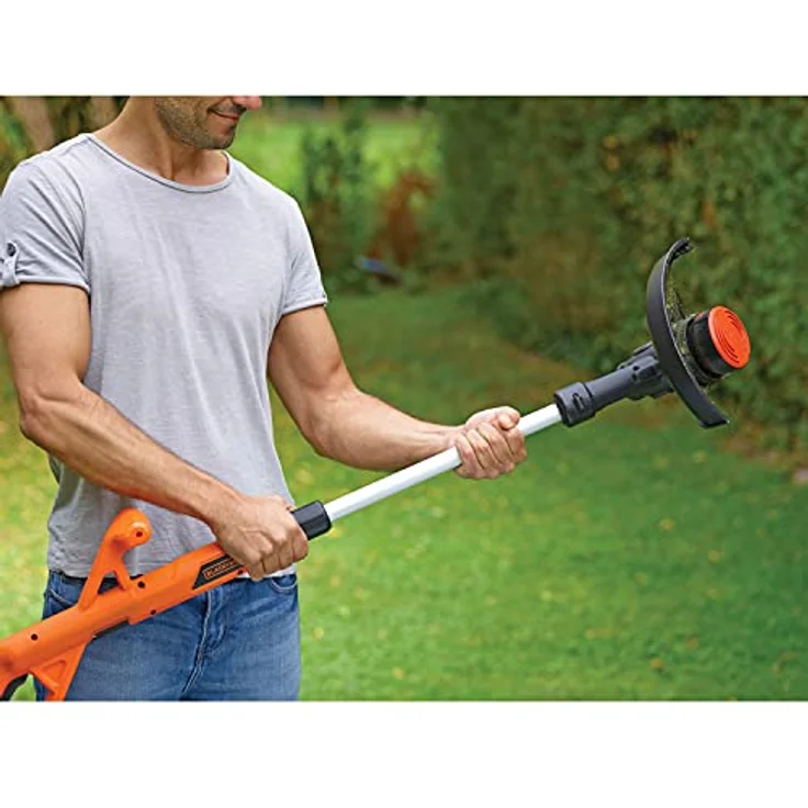 Black+Decker vollautomatische Einzelfadenspule (für Rasentrimmer 10 m Länge, 1,5 mm Fadendurchmesser) A6481 – Bild 6