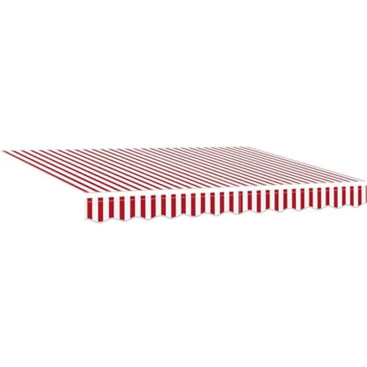 vidaXL Elektrische Markise Rot und Weiß, ausziehbar 3 x 2,5 m – Bild 9
