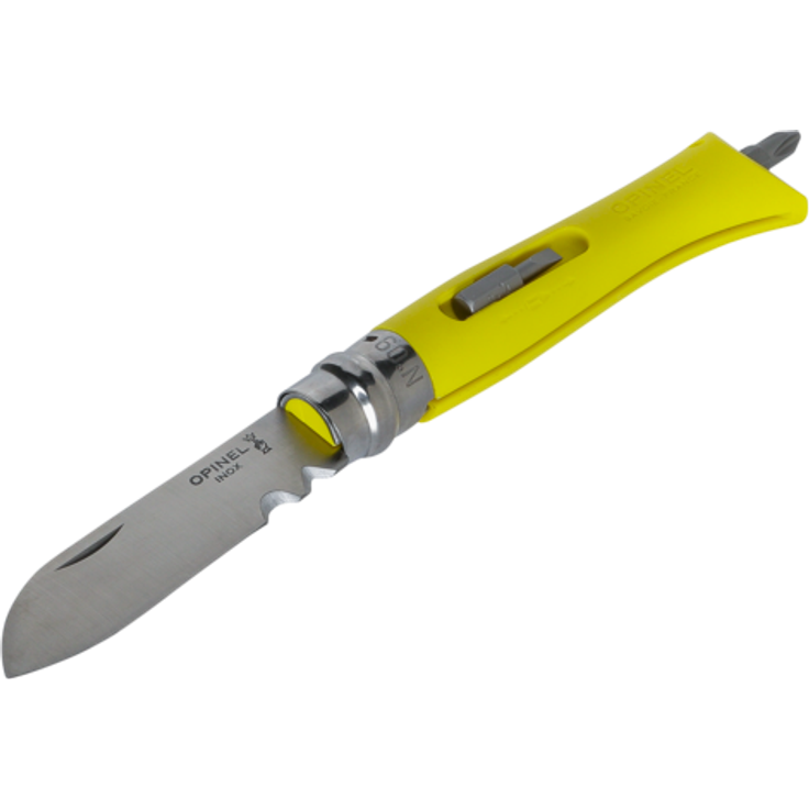 Opinel Taschenmesser No. 09 inkl. Bitset gelb