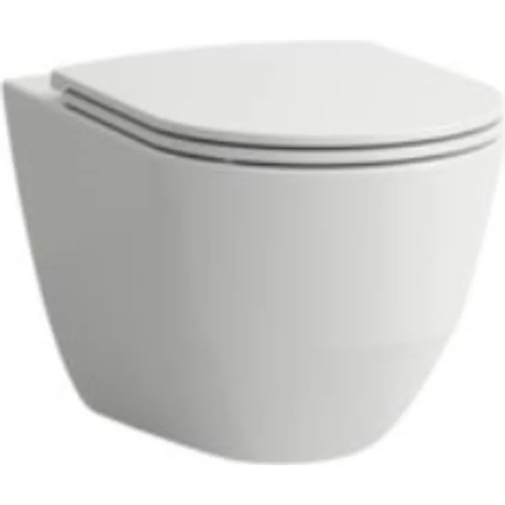 Wand-WC PRO Tiefspüler, 4,5 - 3 l weiß