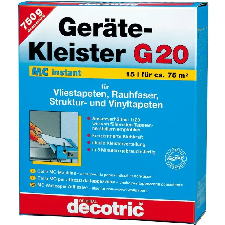 Decotric MC Gerätekleister 750 g
