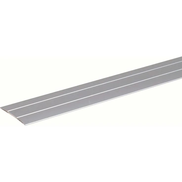 Alberts Übergangsprofil | selbstklebend | Aluminium, silberfarbig eloxiert | 900 x 38 mm 
(491475)