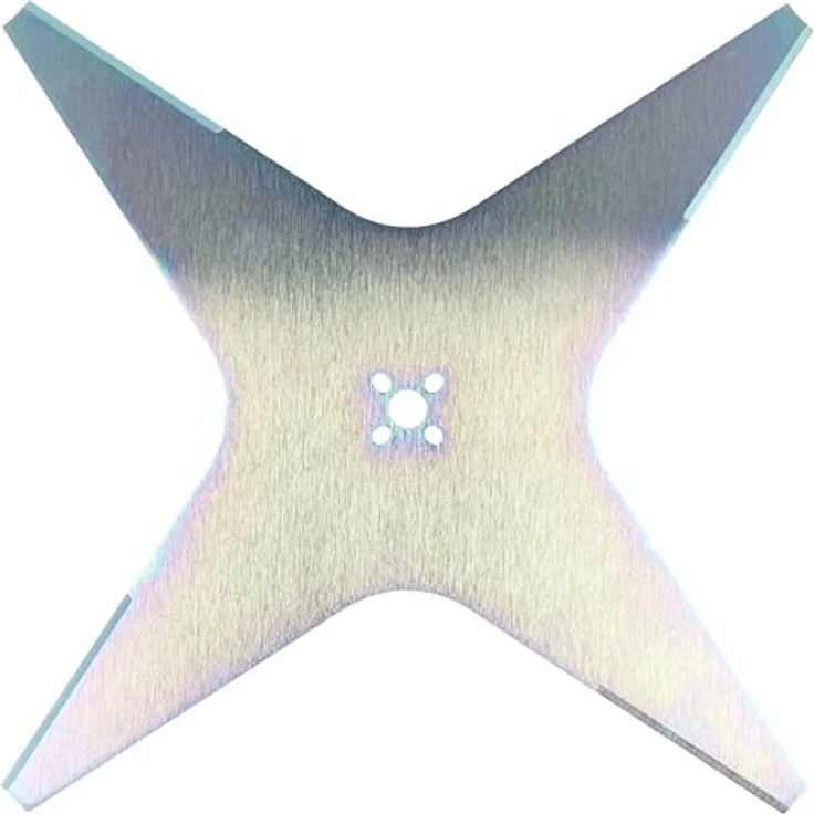 vhbw Rasenmähermesser für Ambrogio L200 B19, L200 Carbon, L200 Evolution 1Li, L200R, Stahl, grau, hohe Schneidleistung, einfach zu montieren – Bild 2