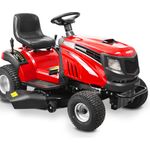 HECHT Rasentraktor Aufsitzmäher 5114, 12 PS 4-Takt Motor, 98 cm Schnittbreite, mit Seitenauswurf und Zentralverstellung