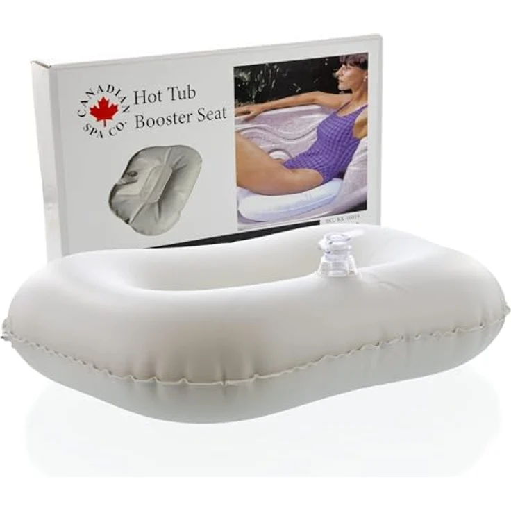 Canadian Spa GmbH Whirlpoolsitz Wassergefuelltes Sitzpolster, variable Sitzerhöhung 8 bis 13 cm, wasserdicht und robust – Bild 1