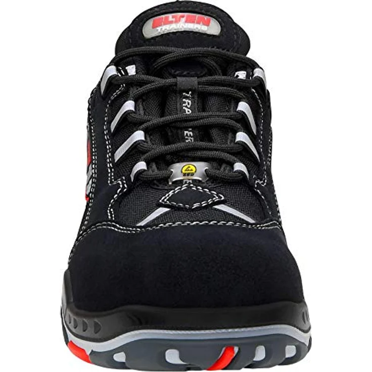 ELTEN SENEX ESD S3 Sicherheitsschuh, atmungsaktiv, hydrophobierte Mikrofaser, SRC, schwarz – Bild 4