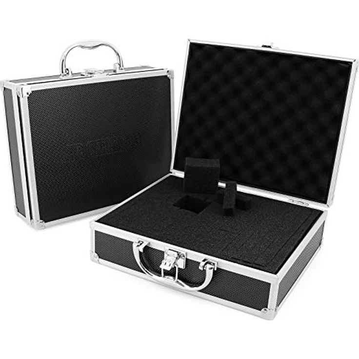 Aluminium Koffer Schwarz Box mit Schaumstoffeinlage 560013 – Bild 5