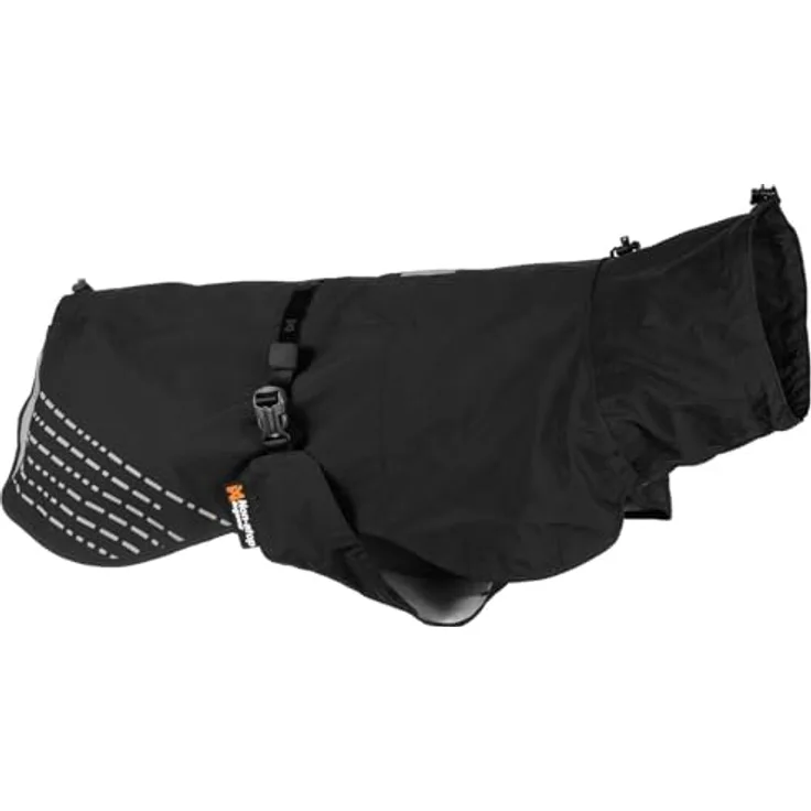 Non-Stop Dogwear Fjord Regenmantel, Schwarz, Größe 40
