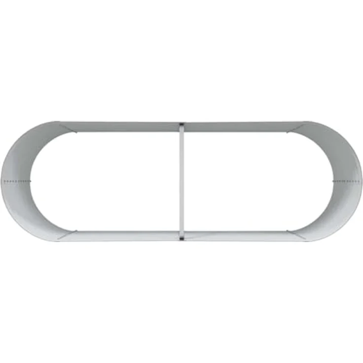 vidaXL Hochbeet Garten-Hochbeet aus braunem Stahl, 240 x 80 x 81 cm mit offenem Bodendesign für gesunde Pflanzen – Bild 8