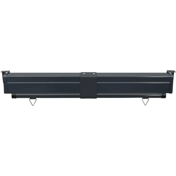 Vidaxl Balkon-Seitenmarkise 120 × 250 cm Blau, UV-beständig, automatisches Zurückrollen, Montage an Wand und Decke – Bild 6