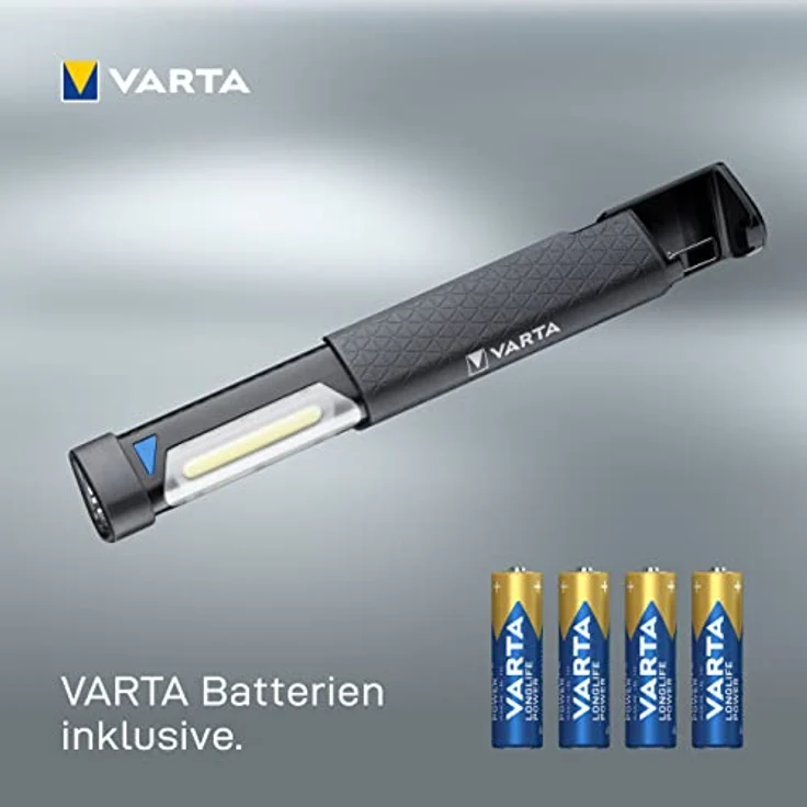 Varta Arbeitslampe Work Flex Light Vielseitige 2in1 Leuchte, 18646101421 – Bild 4