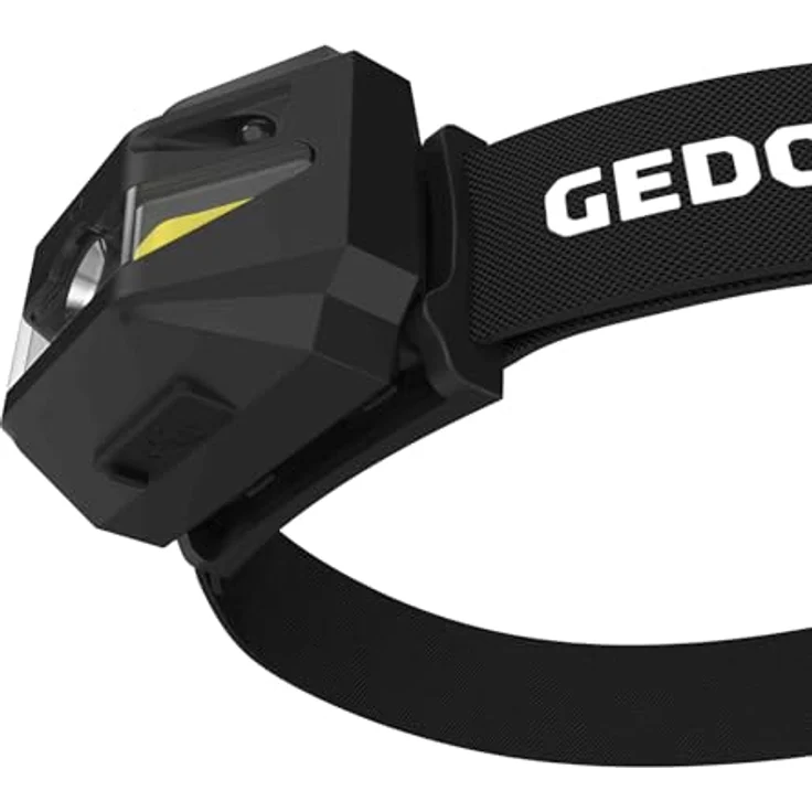 GEDORE Red Stirnlampe LED, wiederaufladbar mit LiPoly Akku, 260 Lumen, leicht und kompakt, bis 51 Meter Leuchtweite, IP54 geschützt, Outdoor Stirnleuchte – Bild 5