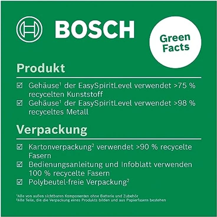 Bosch Home & Garden, Wasserwaage, EasySpiritLevel (40 cm) – Bild 3