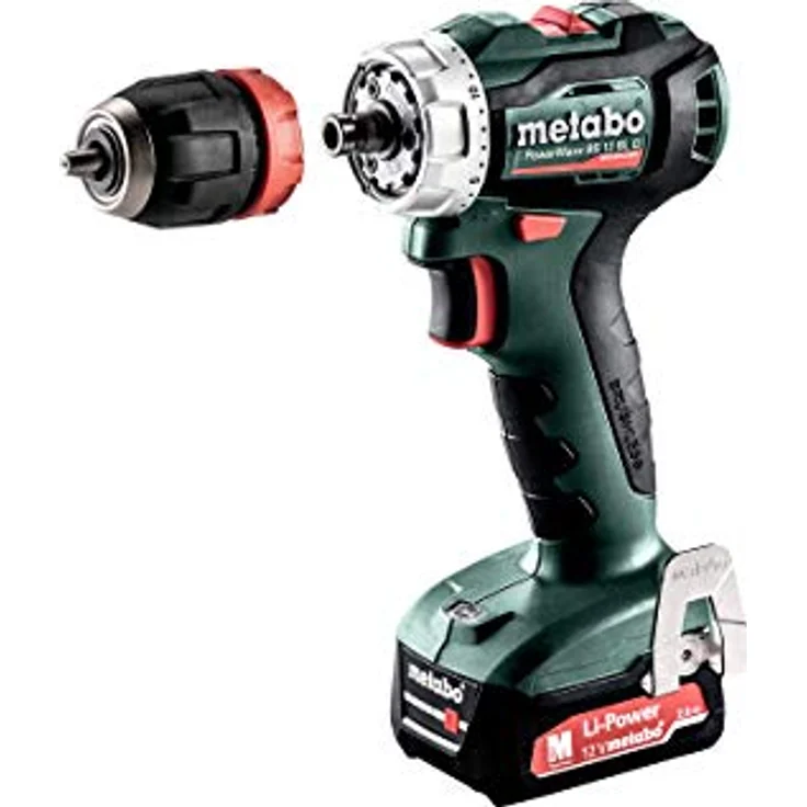 Metabo 601039890 Akku-Bohrschrauber 12V Ah Li-Ion PowerMaxx BS 12 BL Q 601039890 – Bild 2