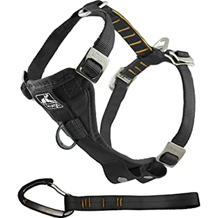 Kurgo TRU-Fit No Pull Hundegeschirr mit Frontclipfunktion, sicherer Hundegurt fürs Auto, Größe X-Large (sehr groß), zertifizierter Crash-Test, anpassbar und komfortabel – Bild 1