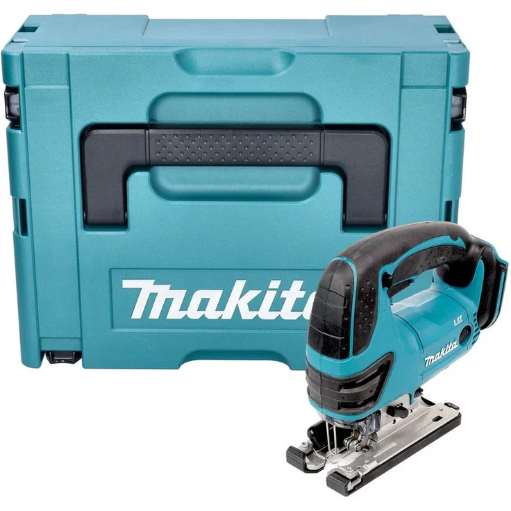Makita DJV 180 ZXJ, Akku-Stichsäge 18 V mit 135 mm Schnitttiefe, ohne Akku und Ladegerät, inkl. Makpac und Sägeblättern