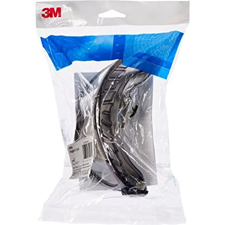 3M Vollsichtbrille 2890 - Arbeitsschutzbrille mit AS, AF & UV Beschichtung für mechanische Arbeiten bei erhöhter Luftfeuchtigkeit,130mm,Grau – Bild 5