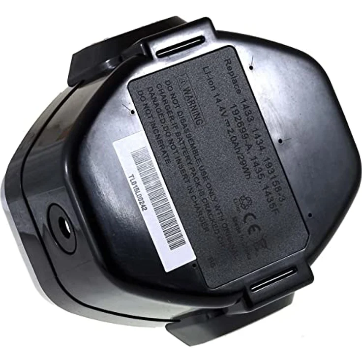 akku-net Akku für Makita Baustellenradio DMR102 Li-Ion inkl. Ladegerät 2000mAh, 14,4V, Schwarz, Li-Ion – Bild 4