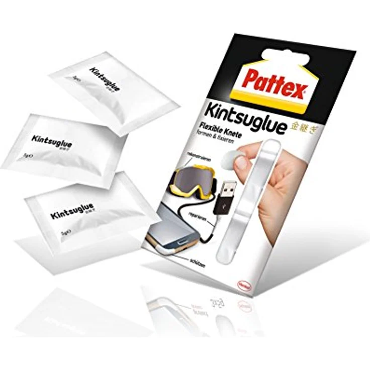 Knete Pattex Kintsuglue weiß 3x5g 48,60 pro 100 g  – Bild 7