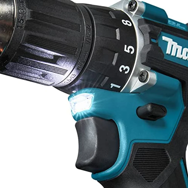 Makita DDF487ZJ Akku-Bohrschrauber, bürstenloser Motor, XPT Schutz vor Staub und Spritzwasser, kompakt – Bild 6