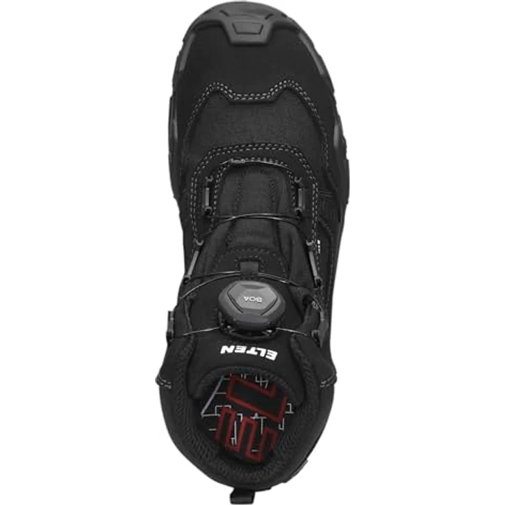 ELTEN Sicherheitsstiefel MIKE BOA® black Mid ESD S3S, hydrophobierte Mikrofaser, Gr. 47 – Bild 5