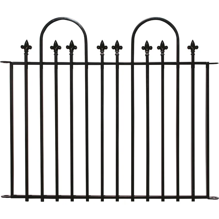 JUNGELMAR Dekor Zaunmatte Alizia, pulverbeschichtet, 950x750 mm, anthrazit