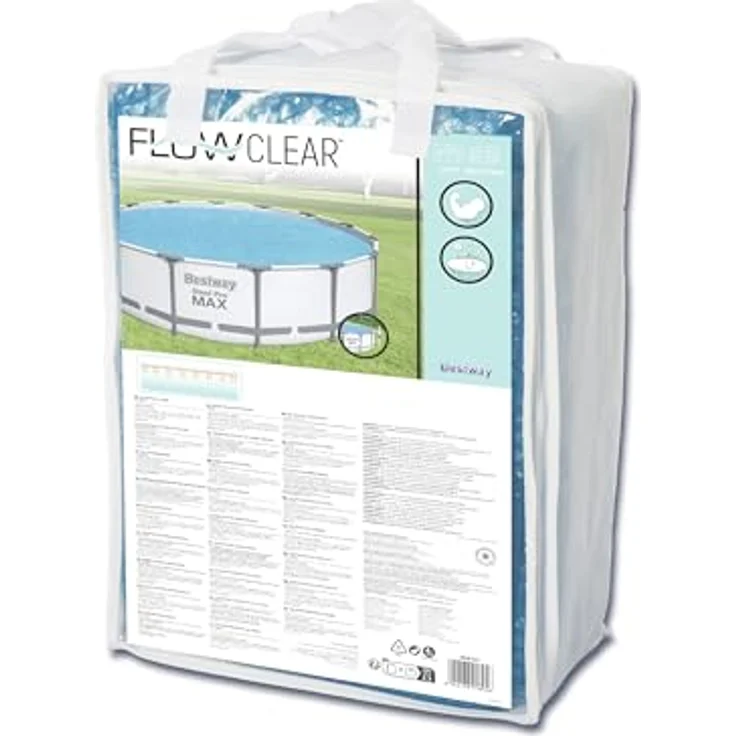 Bestway SolarAbdeckplane, für Fast Set und Power Frame Pools Ø417 cm – Bild 6