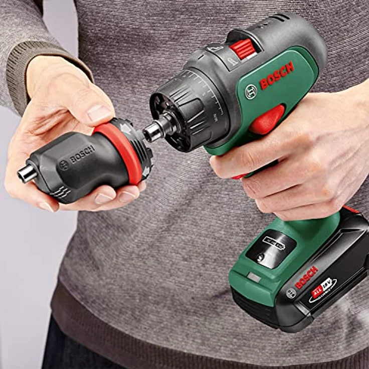 Bosch Exzenteraufsatz für AdvancedImpact 18 und AdvancedDrill 18, präzises Arbeiten auf engstem Raum mit QuickSnap-Schnittstelle, 8 Positionen arretierbar – Bild 3