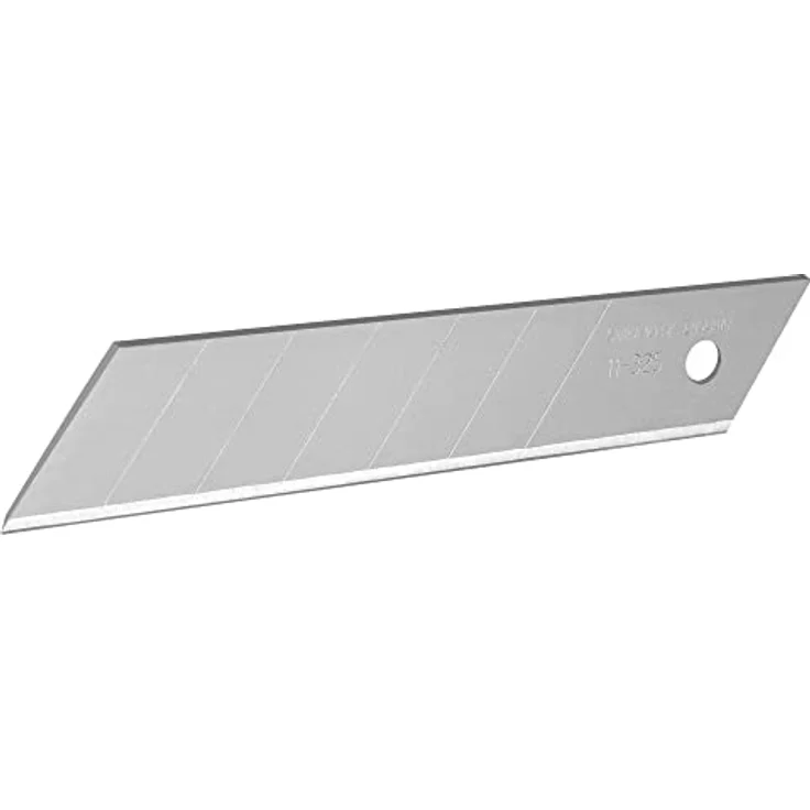 Stanley Abbrechklingen (25 mm, gerade Schneide, 0,7 mm Schneidstärke, 110 mm Klingenlänge) 10 Stück, 0-11-325 – Bild 2