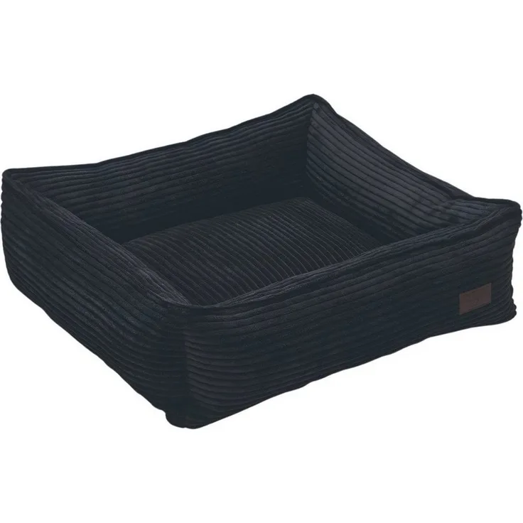 Designed By Lotte Tierbett Hundebett Ribbed anthrazit, geripptes Ruhebett aus robustem und weichem Material - Preisvergleich