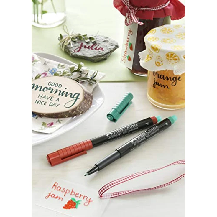 Dönges Permanent-Marker, schwarz (Beschriftungsstift Bezeichnungsstift) - Preisvergleich – Bild 3