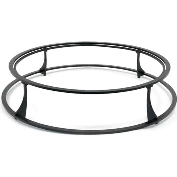 BonFeu Ständer Für BonPlancha - Stahl - Outdoor-Kochen mit Feuerschale BonFeu (Ø 100 cm) - Hochwertiger Ständer für BonPlanchas aller Größen in stabilem Stahl (Schwarz) – Bild 1